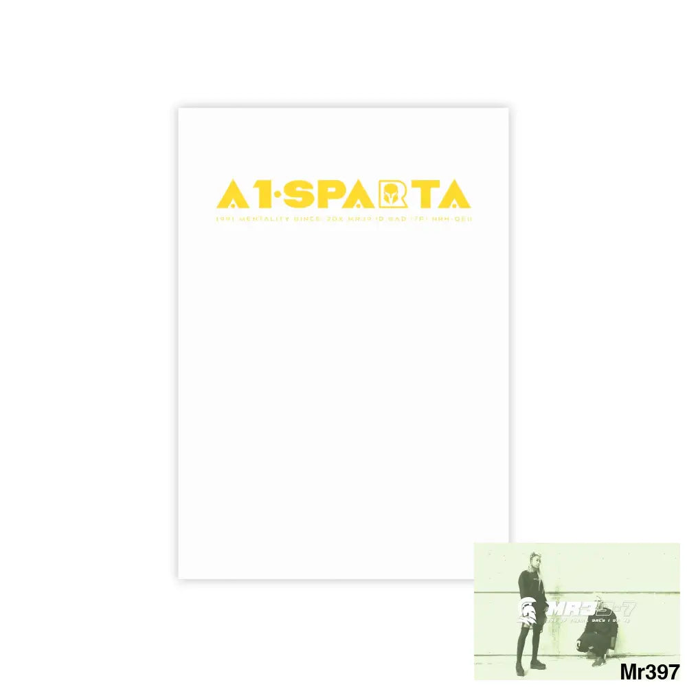A1•Sparta Post-it® Note Pads 4’’ x 6’’ / White Paper products