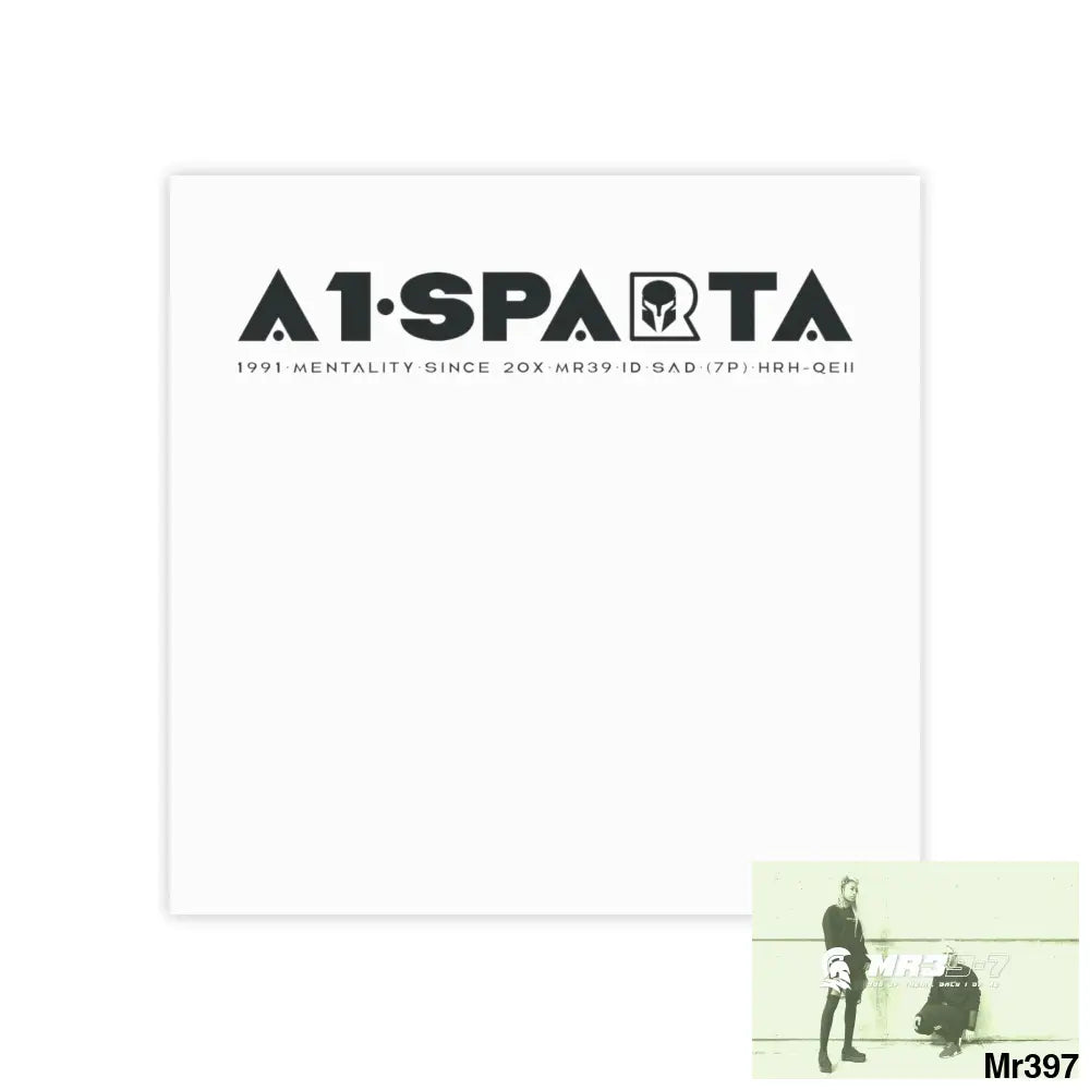 A1•Sparta Post-it® Note Pads 4’’ x 4’’ / White Paper products