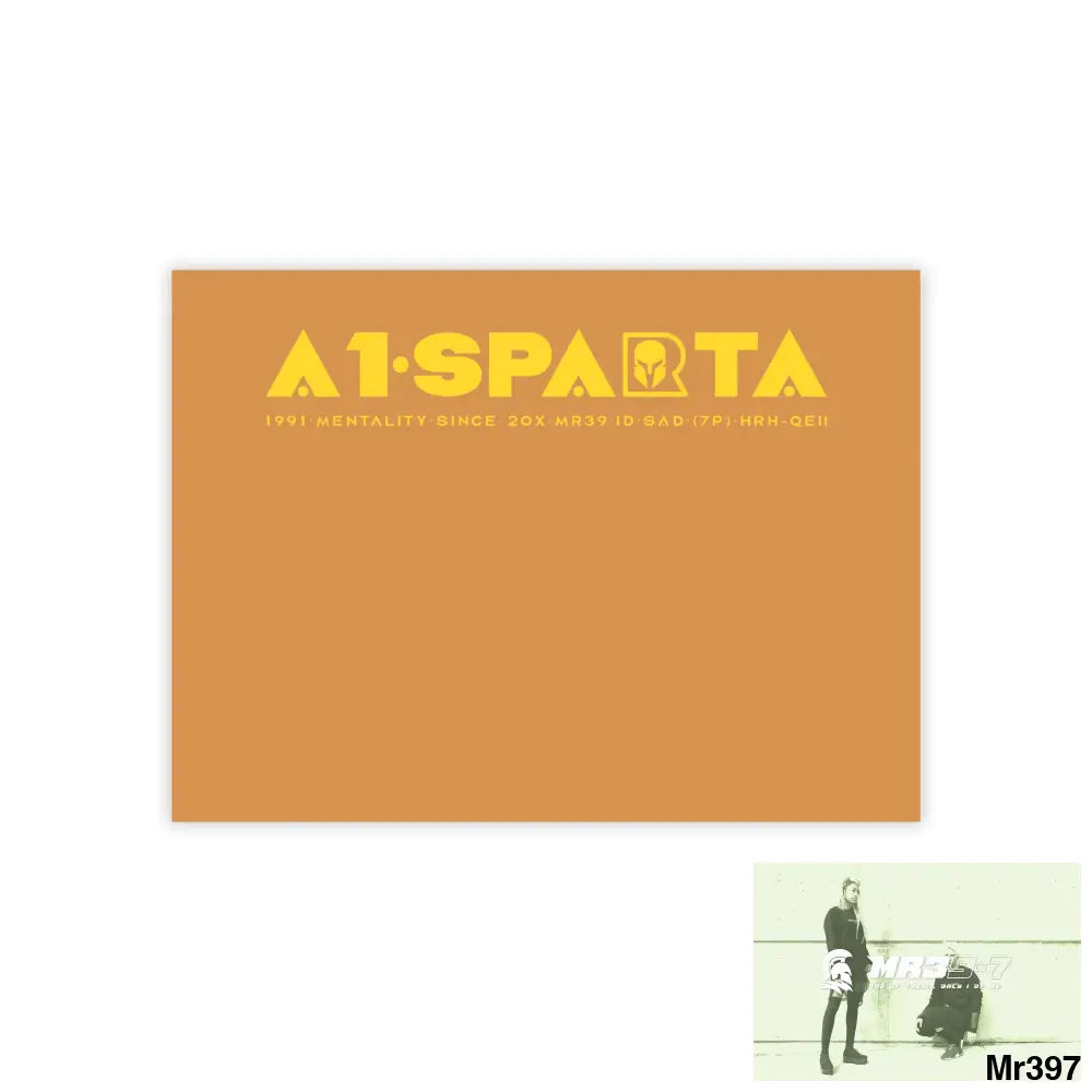A1•Sparta Post-it® Note Pads 8’’ x 6’’ / White Paper products