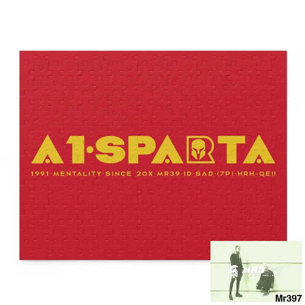 A1.Sparta Puzzle (120 252 500-Piece) 14’’ × 11’’ (252 pcs) Puzzle