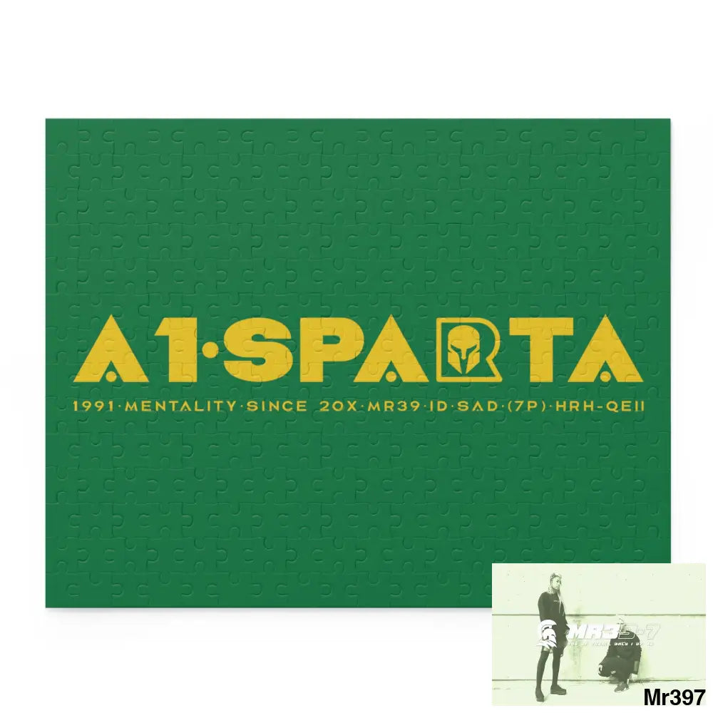 A1.Sparta Puzzle (120 252 500-Piece) 14’’ × 11’’ (252 pcs) Puzzle
