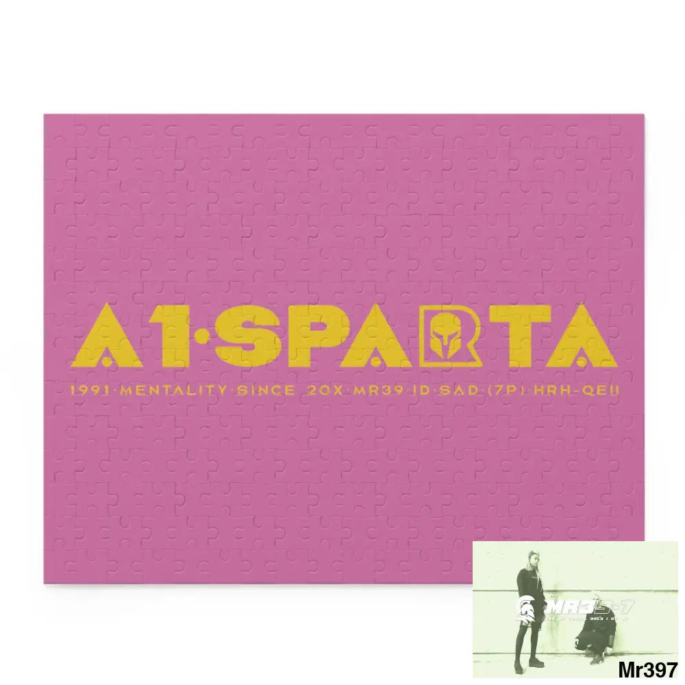 A1.Sparta Puzzle (120 252 500-Piece) 14’’ × 11’’ (252 pcs) Puzzle