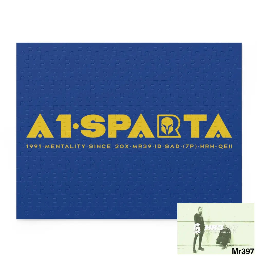 A1.Sparta Puzzle (120 252 500-Piece) 14’’ × 11’’ (252 pcs) Puzzle
