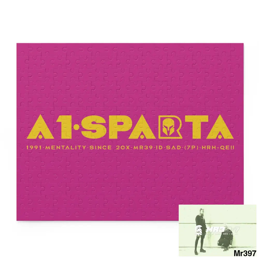 A1.Sparta Puzzle (120 252 500-Piece) 14’’ × 11’’ (252 pcs) Puzzle