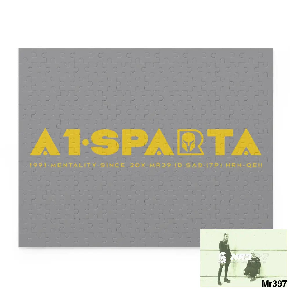 A1.Sparta Puzzle (120 252 500-Piece) 14’’ × 11’’ (252 pcs) Puzzle