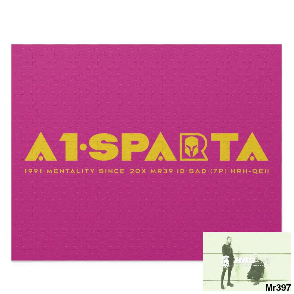 A1.Sparta Puzzle (120 252 500-Piece) 20’’ × 16’’ (500 pcs) Puzzle