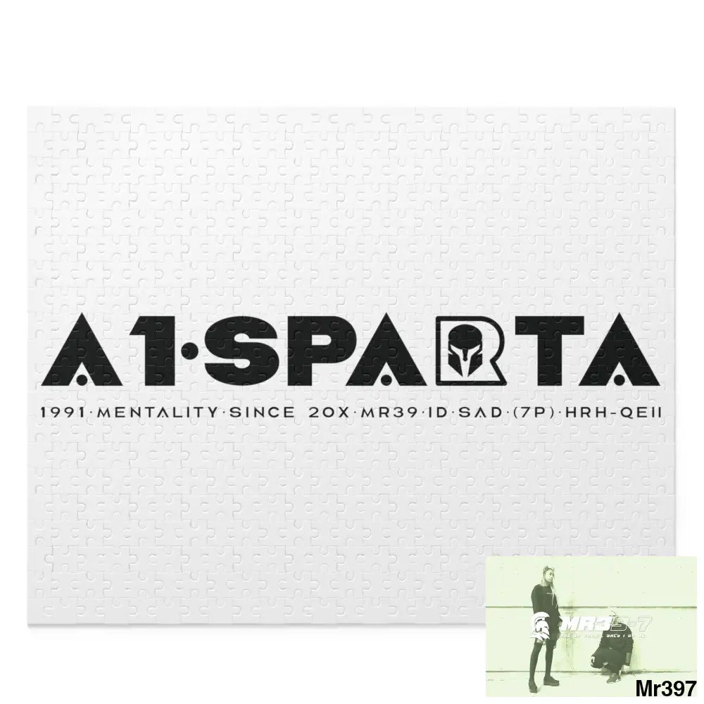 A1• Sparta Puzzle (120 252 500-Piece) 20’’ × 16’’ (500 pcs) Puzzle