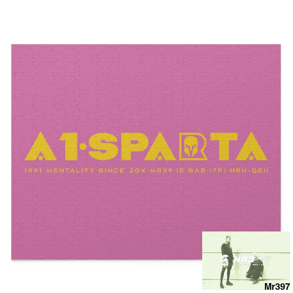 A1.Sparta Puzzle (120 252 500-Piece) 20’’ × 16’’ (500 pcs) Puzzle