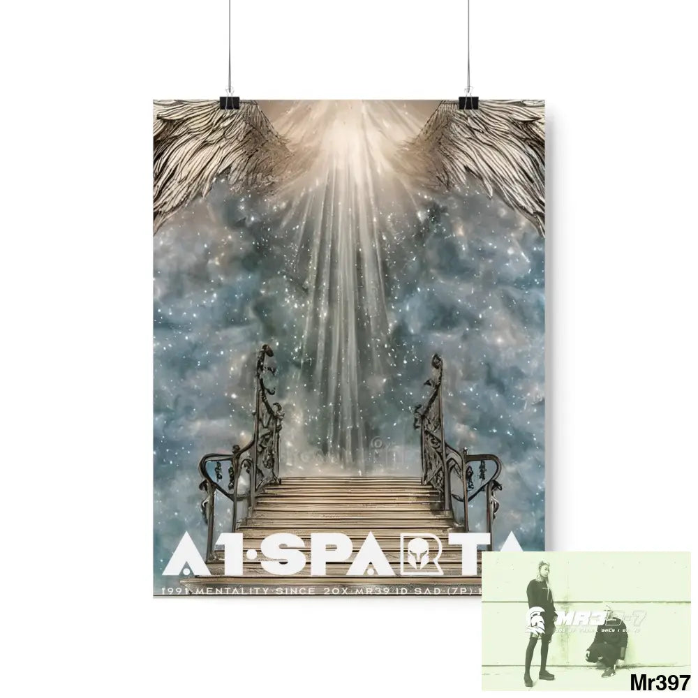 A1 Sparta stairway to heaven. Matte Vertical Posters 11″ x 14″ / Matte Poster