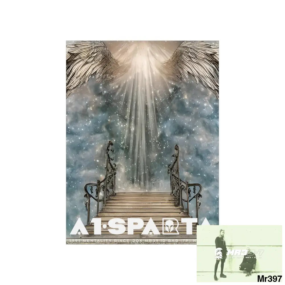 A1 Sparta stairway to heaven. Matte Vertical Posters Poster