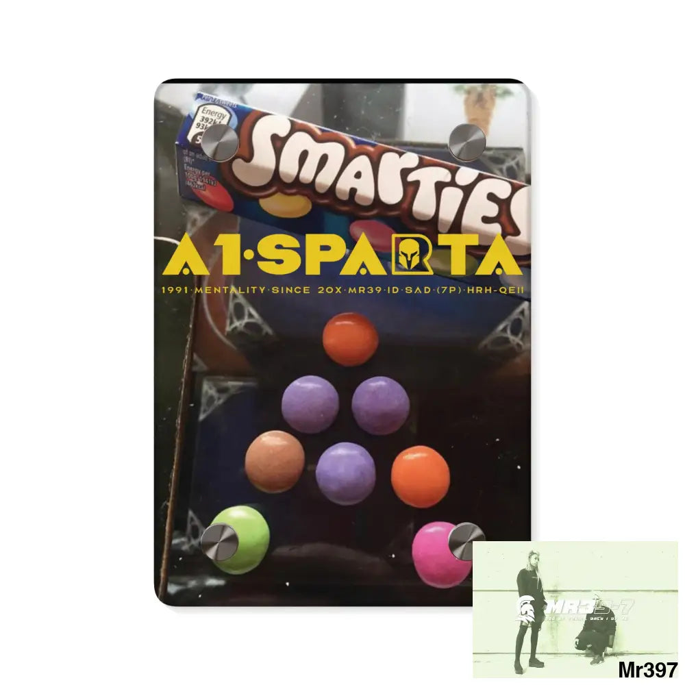 A1-Sparta Straight of the Train Via Kenya - Barmouth June 2015 A1-School Acrylic Wall Art Panels 5’’ x 7’’ (Vertical)