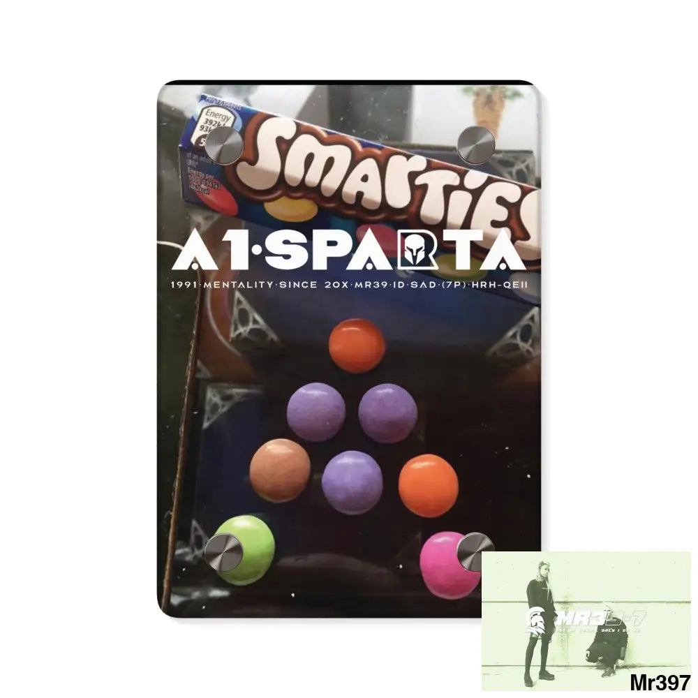 A1-Sparta Straight of the Train Via Kenya - Barmouth June 2015 A1-School Acrylic Wall Art Panels 5’’ x 7’’ (Vertical)