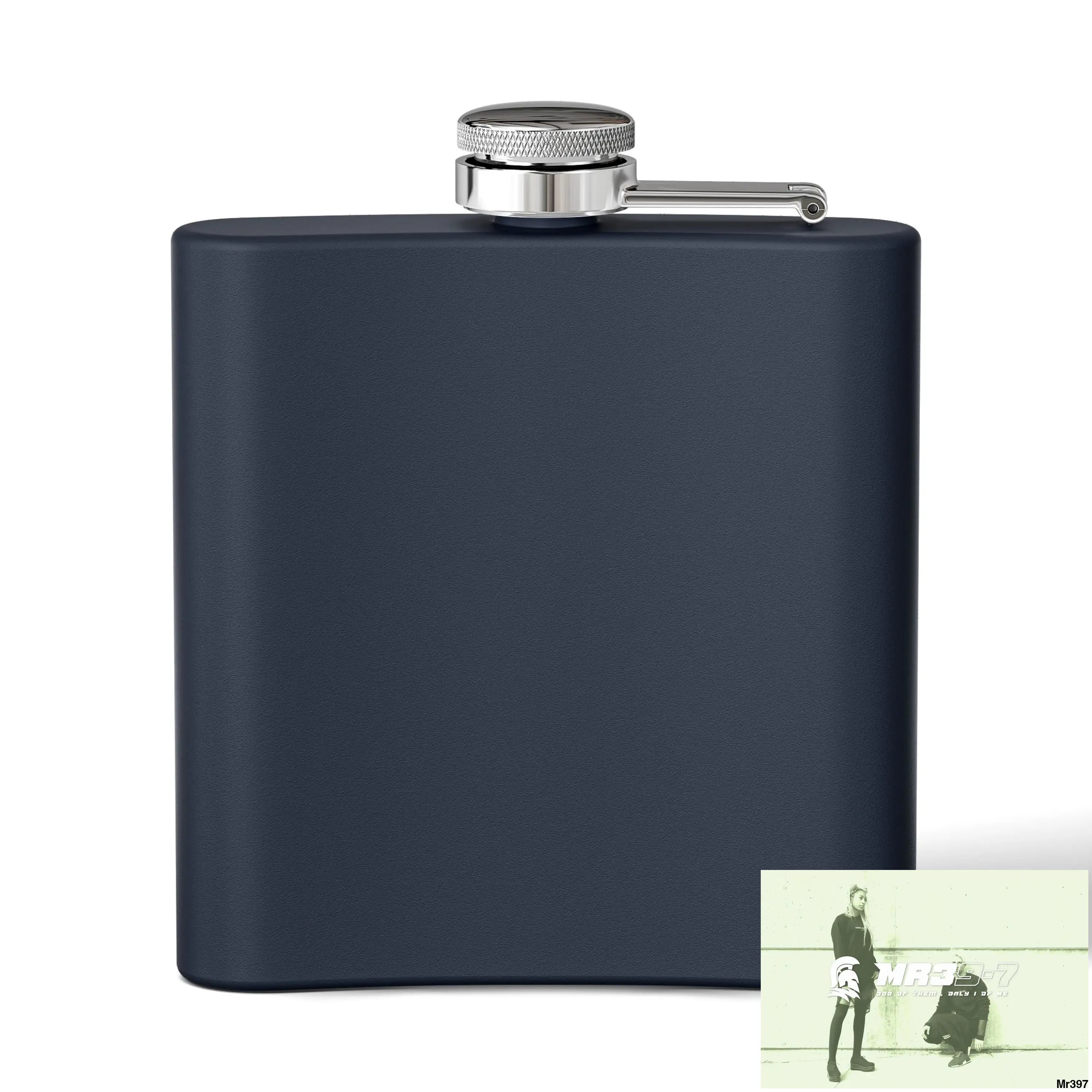 A1 Sparta Stylish Stainless Steel Flask for Tea/ Coffee Lovers - 6oz Personalized Gift Mug