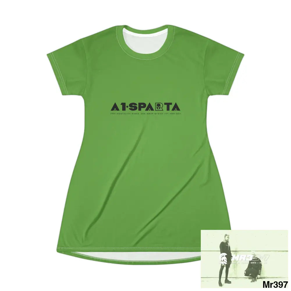 A1-Sparta T-Shirt Dress (AOP) All Over Prints