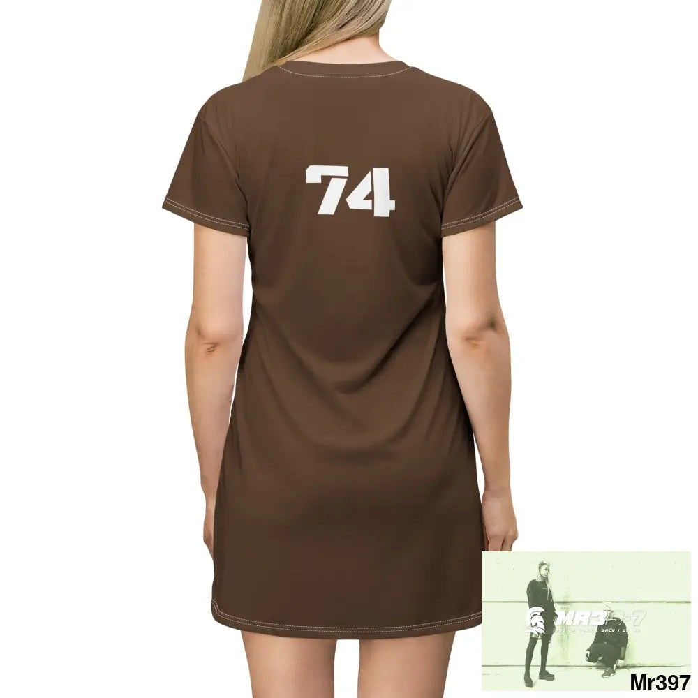 A1-Sparta T-Shirt Dress (AOP) All Over Prints