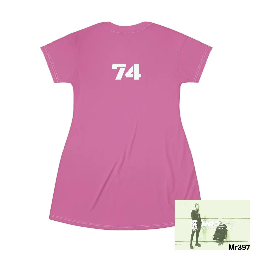 A1-Sparta T-Shirt Dress (AOP) All Over Prints