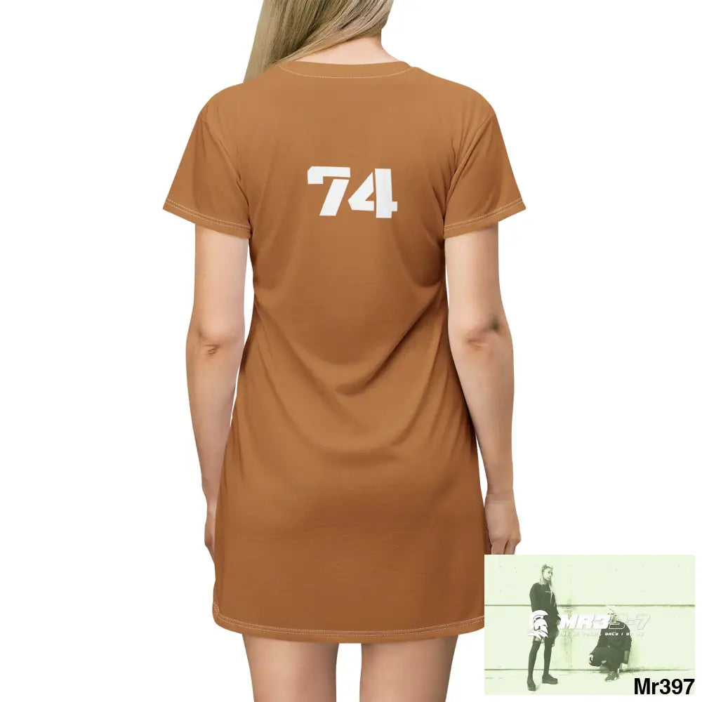 A1-Sparta T-Shirt Dress (AOP) All Over Prints