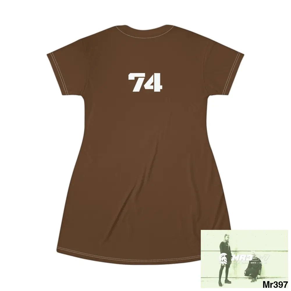 A1-Sparta T-Shirt Dress (AOP) All Over Prints