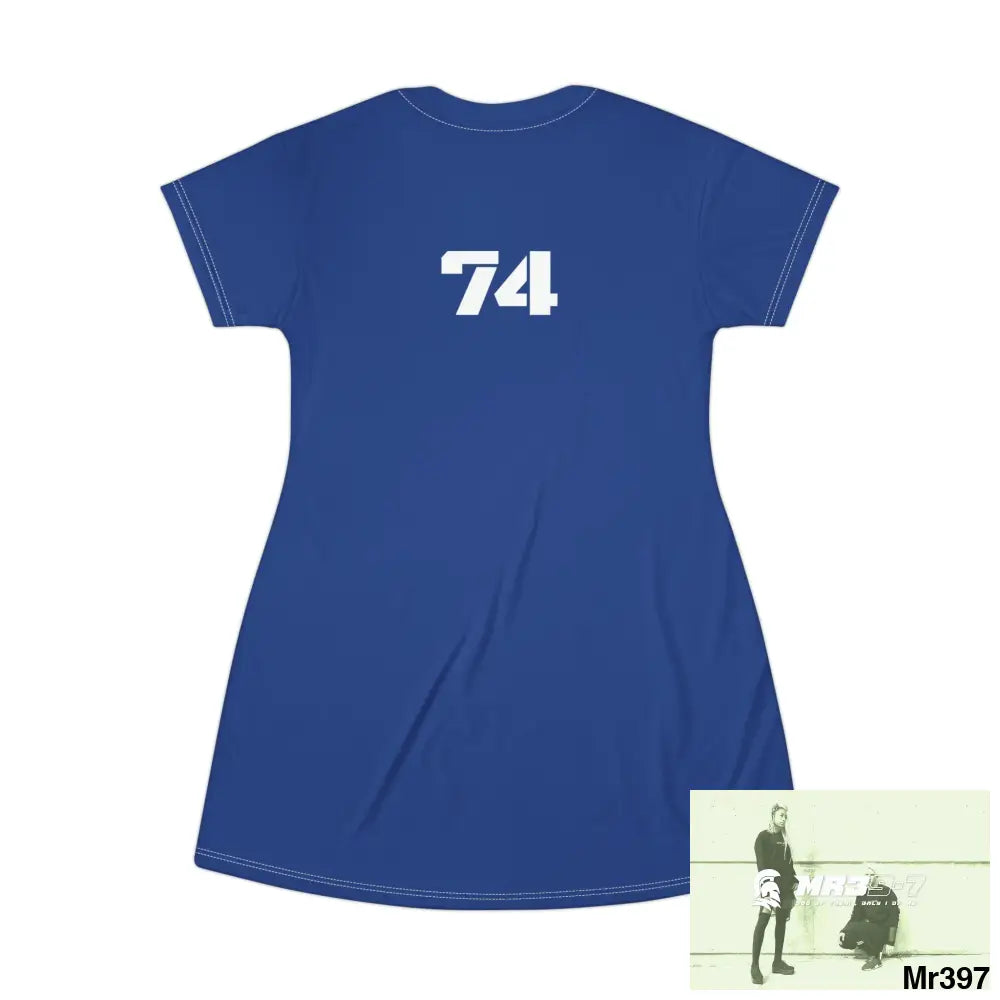 A1-Sparta T-Shirt Dress (AOP) All Over Prints