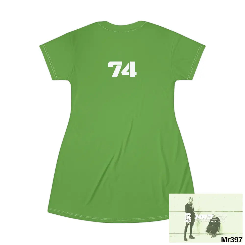 A1-Sparta T-Shirt Dress (AOP) All Over Prints