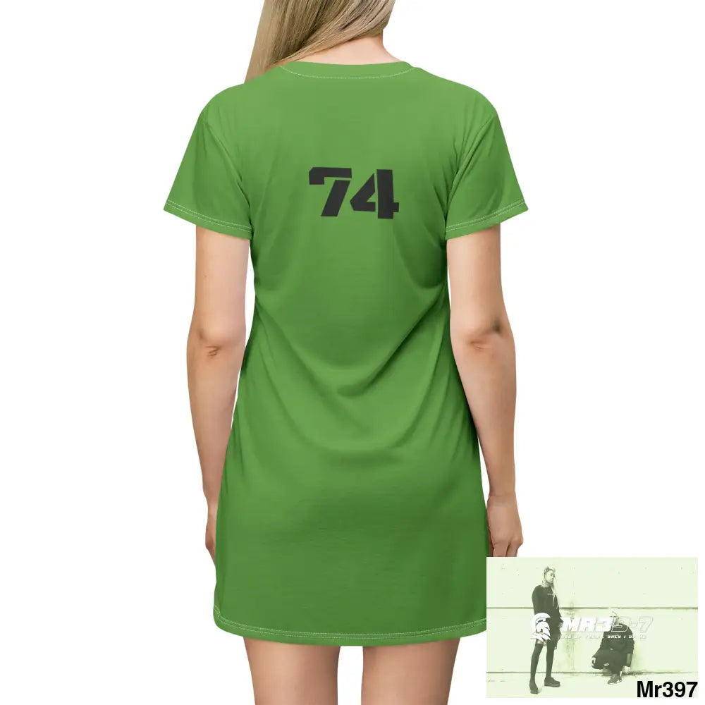 A1-Sparta T-Shirt Dress (AOP) All Over Prints