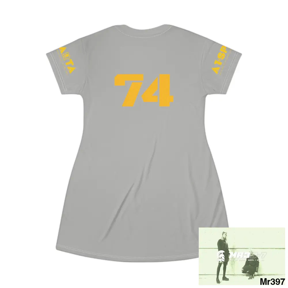 A1-Sparta T-Shirt Dress (AOP) All Over Prints