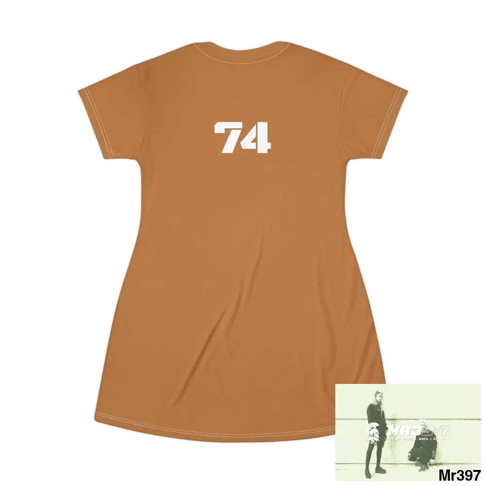 A1-Sparta T-Shirt Dress (AOP) All Over Prints