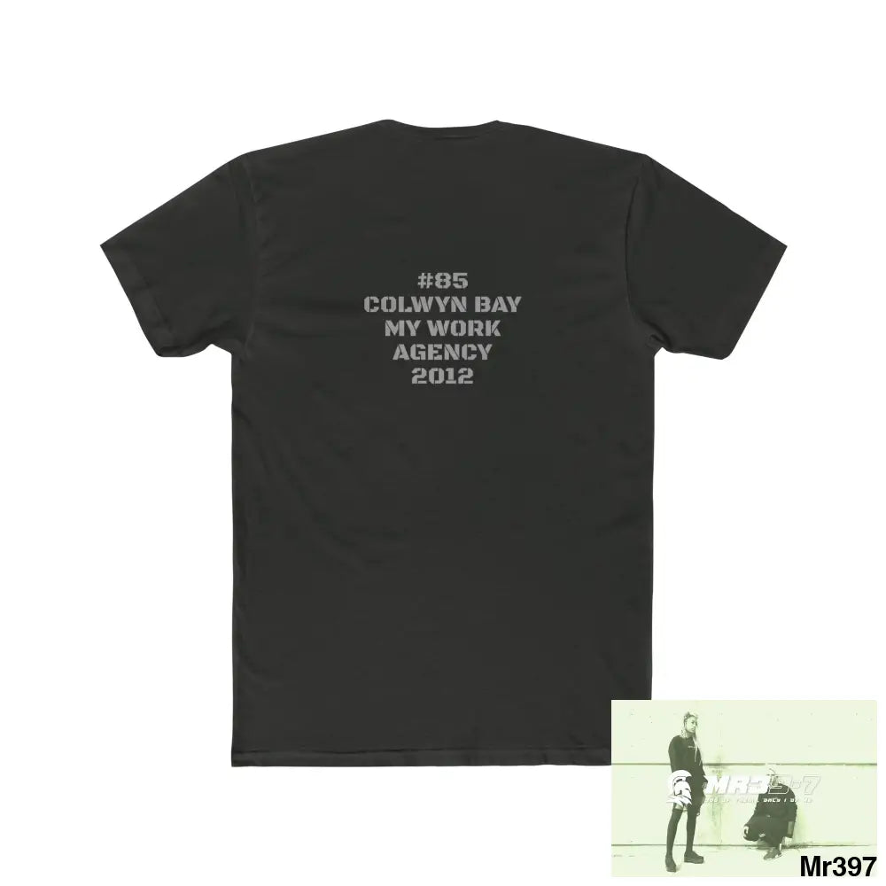 A1-Sparta Tactical GB 2012 My work Colwyn Bay to and from Men’s Cotton Crew Tee T-Shirt