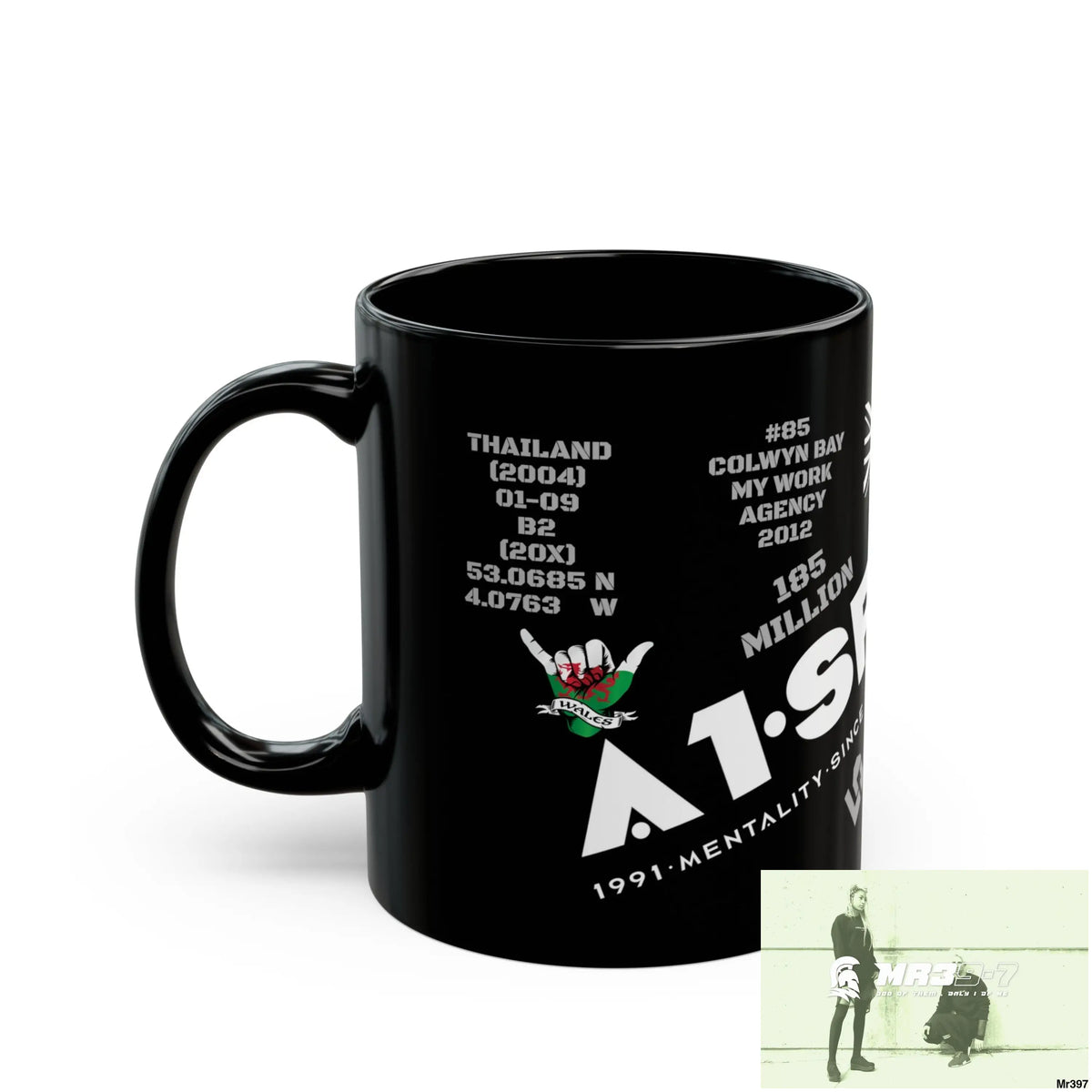 A1-Sparta Tactical GB / Wales /11oz Mug Gwynedd 20X-12 Can I have my Drugs back please ? How does fuck off sound. 11oz