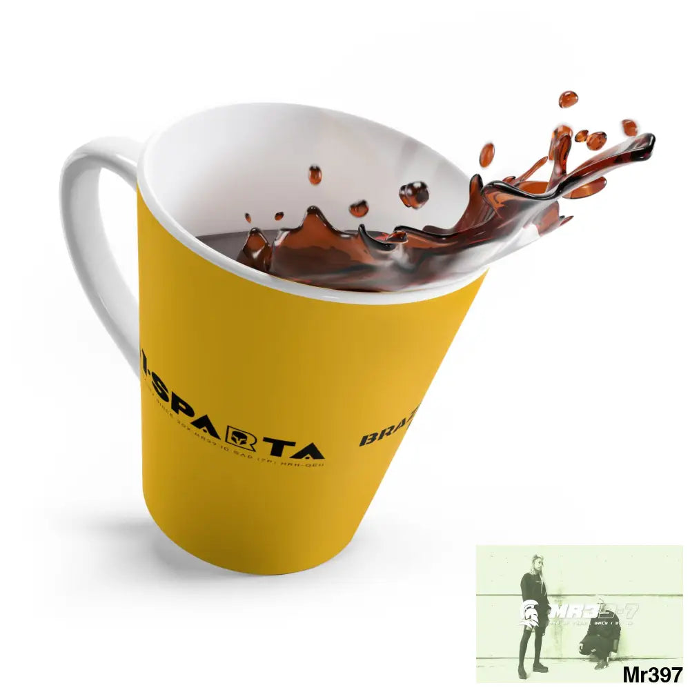 A1•Sparta Tactical GBR Brazilian Blend Coffee Latte Mug 12 oz 12oz Mug