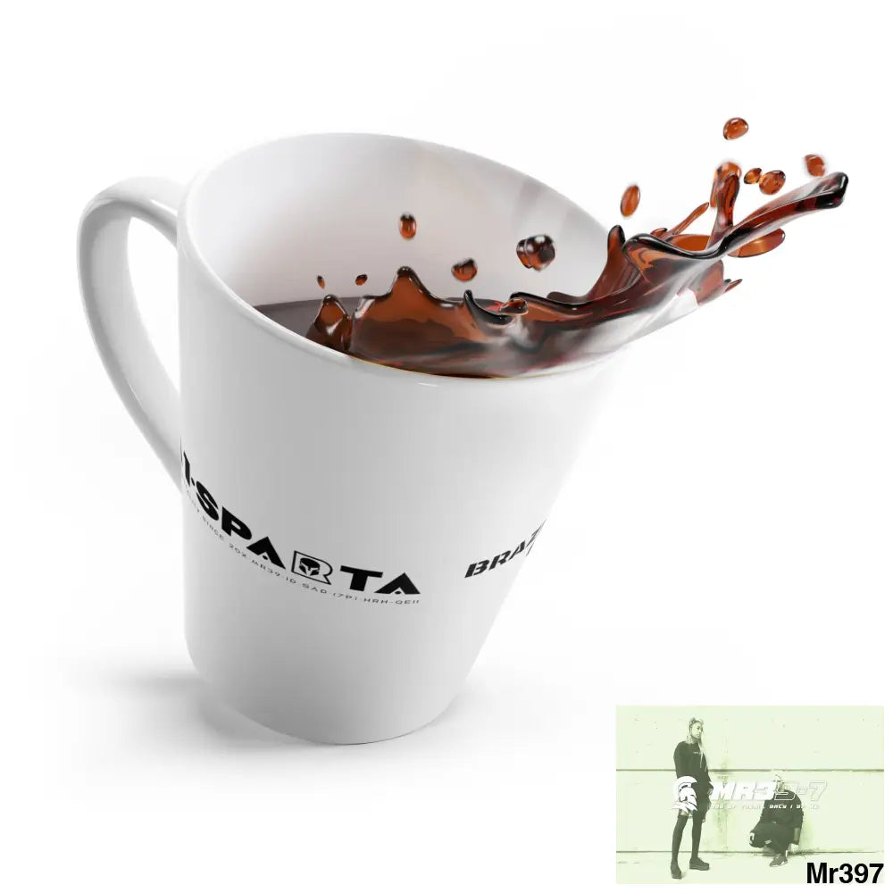 A1•Sparta Tactical GBR Brazilian Blend Coffee Latte Mug 12 oz 12oz Mug