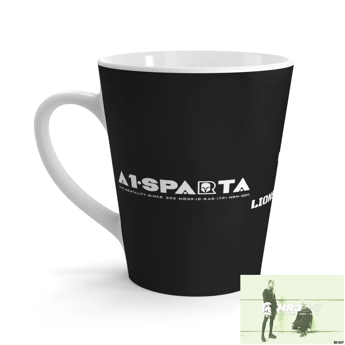 A1•Sparta Tactical GBR Mushroom coffee Fusion,Lions Mane & Chaga Latte Mug 12 oz 12oz Mug