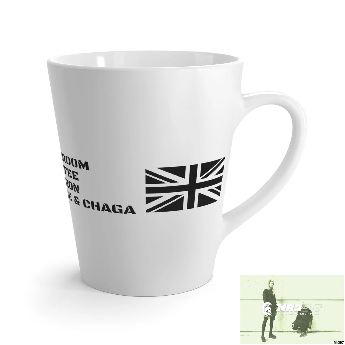 A1•Sparta Tactical GBR Mushroom coffee Fusion,Lions Mane & Chaga Latte Mug 12 oz 12oz Mug