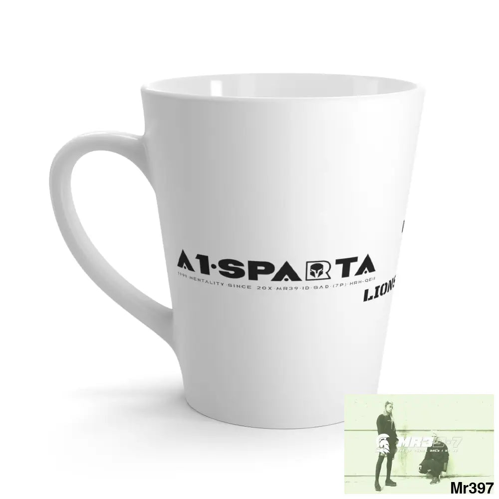 A1•Sparta Tactical GBR Mushroom coffee Fusion,Lions Mane & Chaga Latte Mug 12 oz 12oz Mug