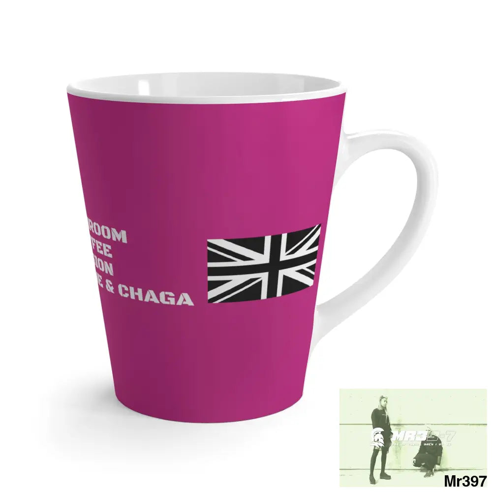 A1•Sparta Tactical GBR Mushroom coffee Fusion,Lions Mane & Chaga Latte Mug 12 oz 12oz Mug