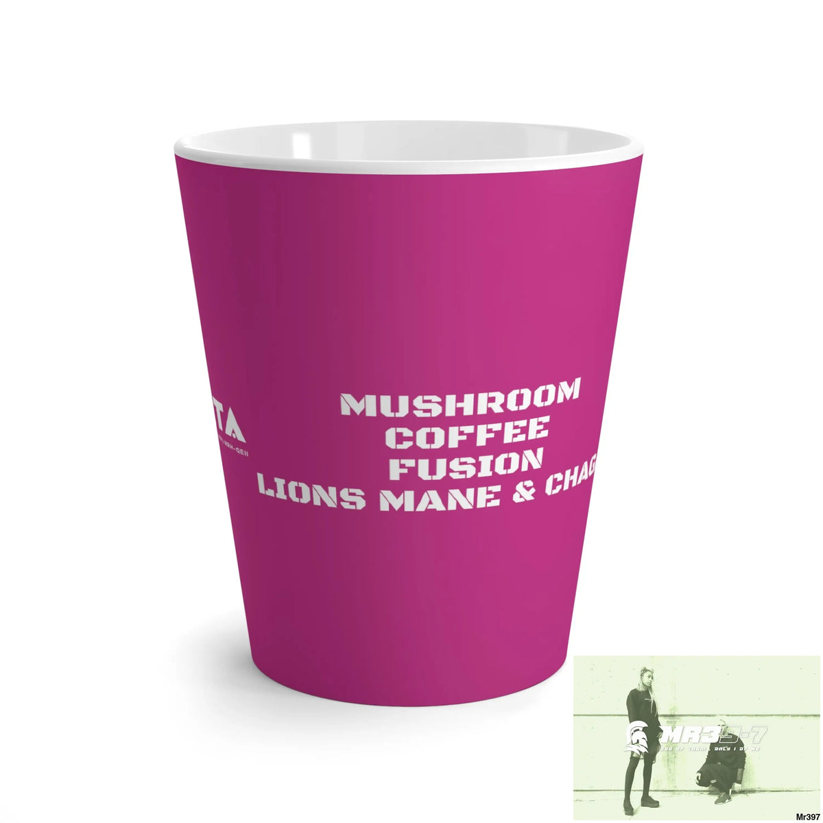 A1•Sparta Tactical GBR Mushroom coffee Fusion,Lions Mane & Chaga Latte Mug 12 oz 12oz Mug