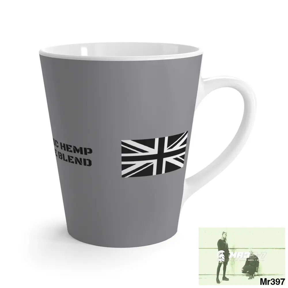 A1•Sparta Tactical GBR Organic Hemp Coffee Blend Coffee Latte Mug 12 oz 12oz Mug