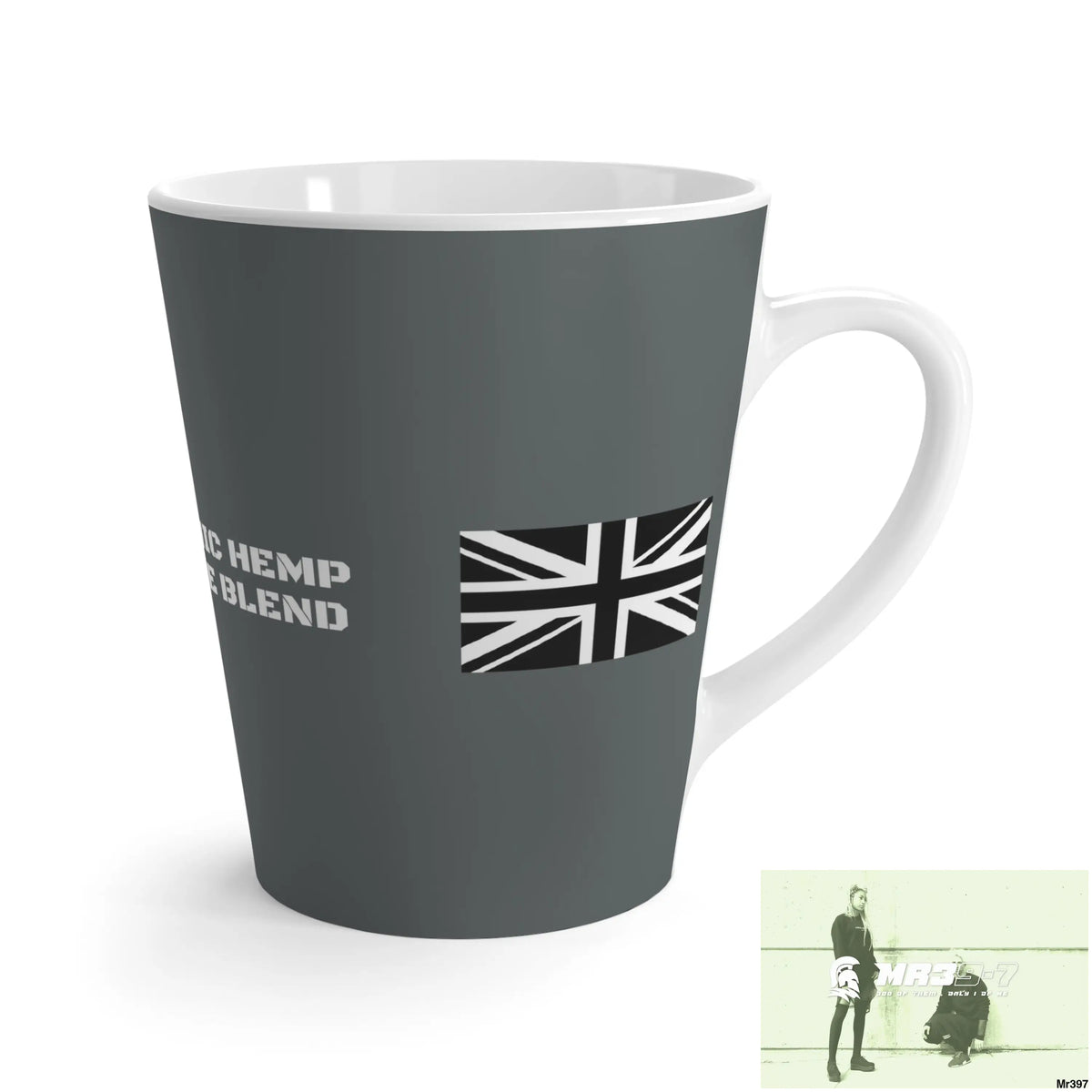 A1•Sparta Tactical GBR Organic Hemp Coffee Blend Coffee Latte Mug 12 oz 12oz Mug