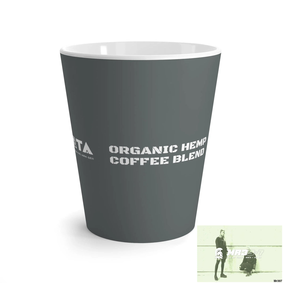 A1•Sparta Tactical GBR Organic Hemp Coffee Blend Coffee Latte Mug 12 oz 12oz Mug