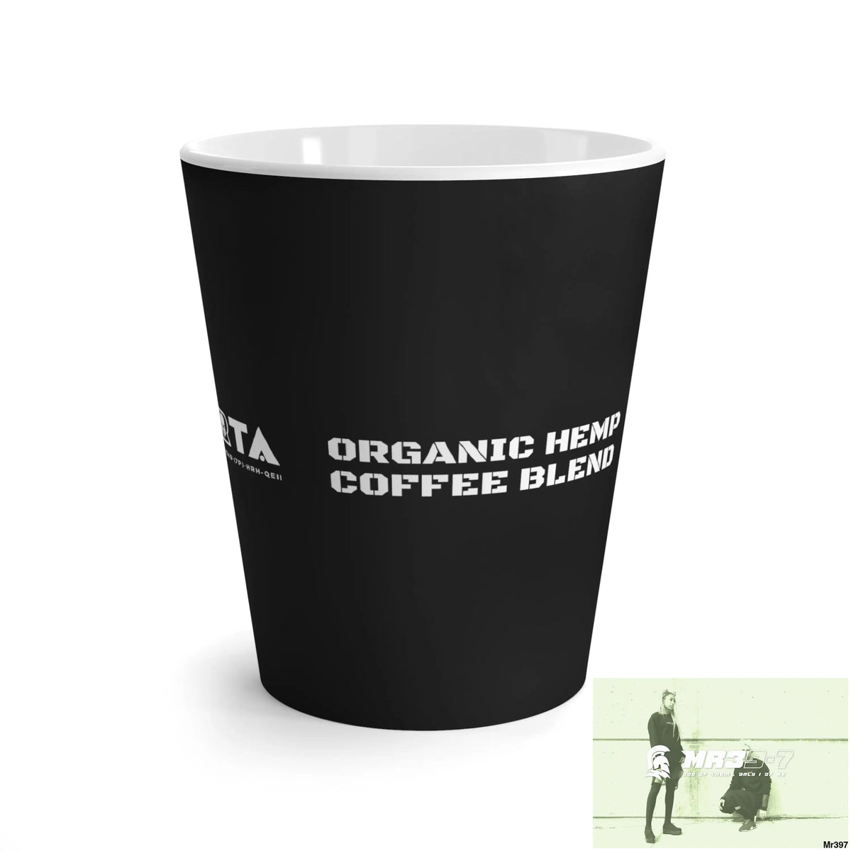 A1•Sparta Tactical GBR Organic Hemp Coffee Blend Coffee Latte Mug 12 oz 12oz Mug
