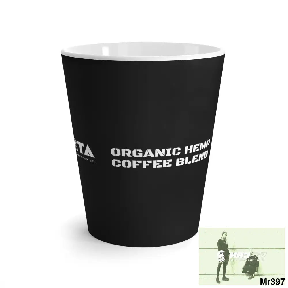 A1•Sparta Tactical GBR Organic Hemp Coffee Blend Coffee Latte Mug 12 oz 12oz Mug
