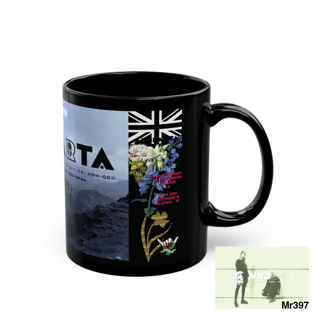 A1-Sparta Tactical SAS Roll over Death night 04/ 20X Strike B Done MT Snowdon 11oz Black Mug GB / Thailand/ Bermo