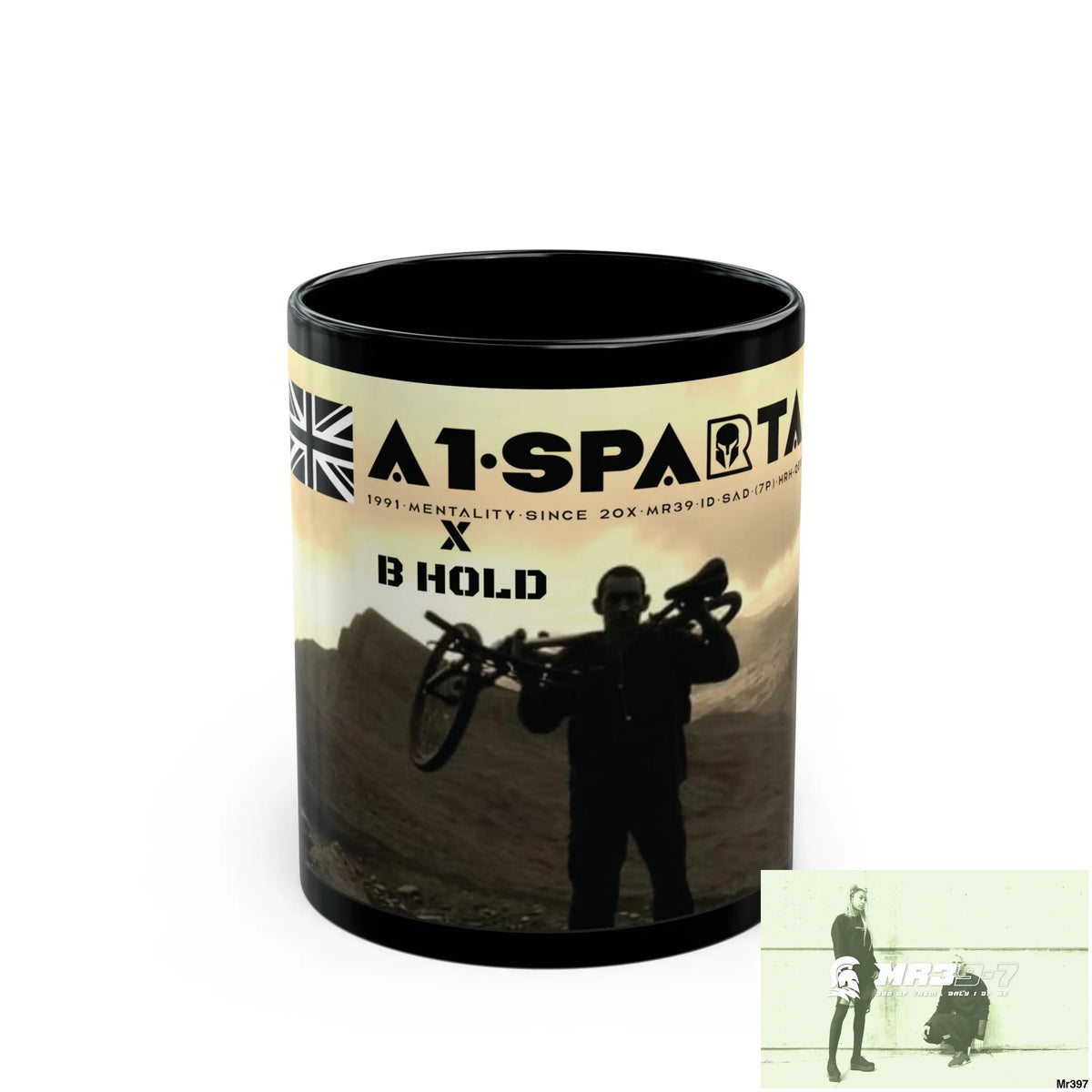 A1-Sparta Tactical SAS Roll over Death night 04/ 20X Strike B Done MT Snowdon 11oz Black Mug GB / Thailand/ Bermo