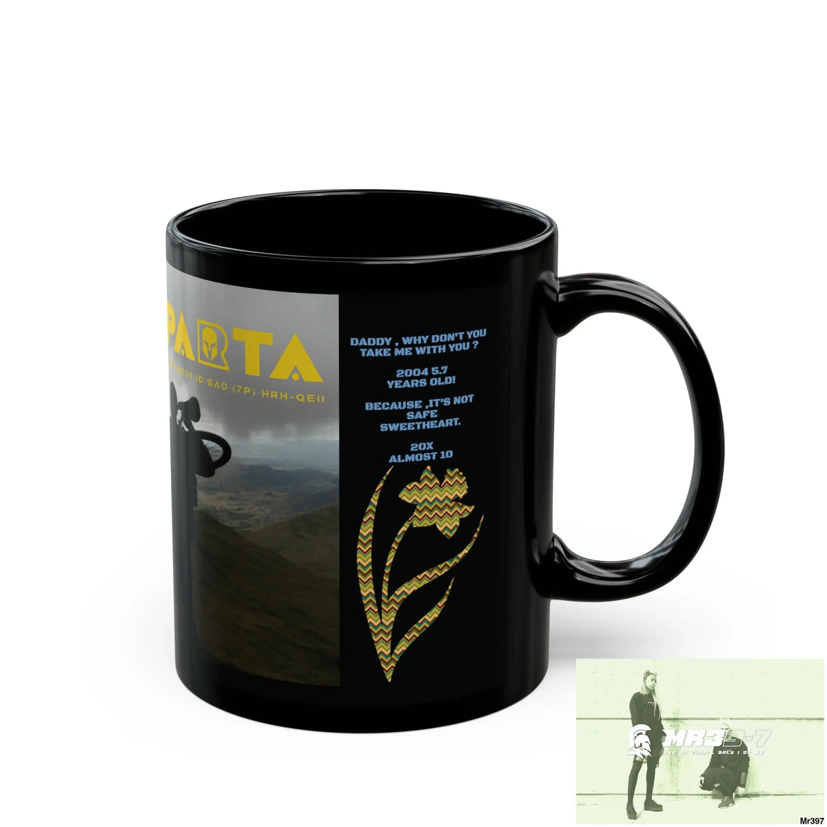 A1-Sparta Tactical SAS Roll over Death night 04/ 20X Strike B Done MT Snowdon 11oz Black Mug GB / Thailand/ Bermo