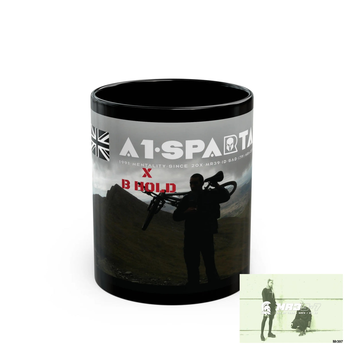 A1-Sparta Tactical SAS Roll over Death night 04/ 20X Strike B Done MT Snowdon 11oz Black Mug GB / Thailand/ Bermo
