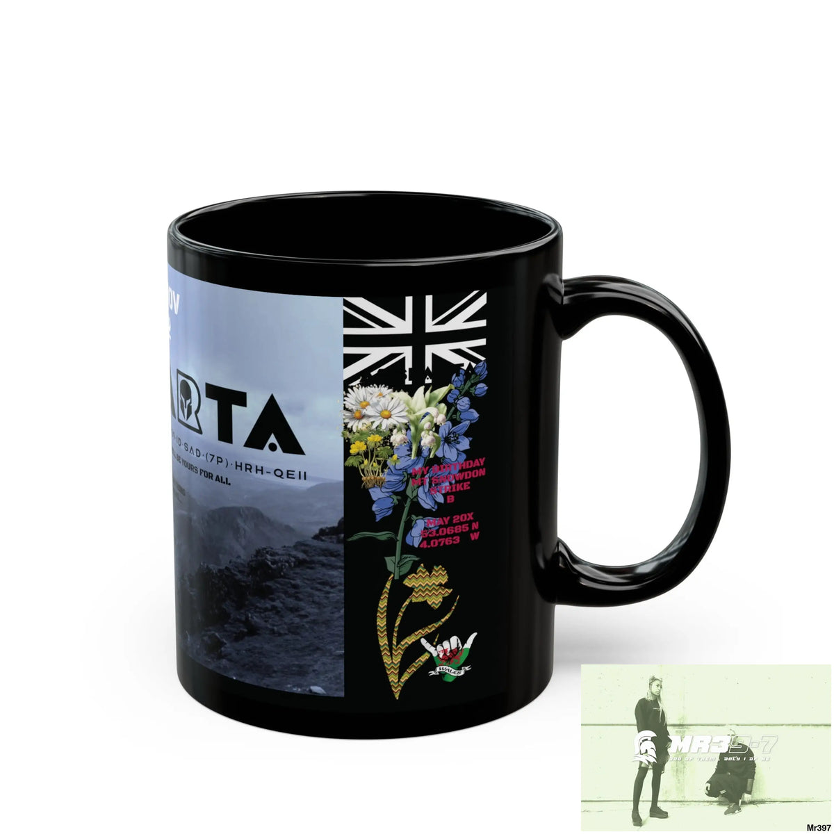 A1-Sparta Tactical SAS Roll over Death night 04/ 20X Strike B Done MT Snowdon 11oz Black Mug GB / Thailand/ Bermo