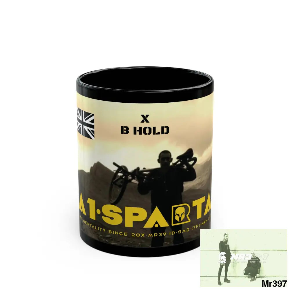 A1-Sparta Tactical SAS Roll over Death night 04/ 20X Strike B Done MT Snowdon 11oz Black Mug GB / Thailand/ Bermo