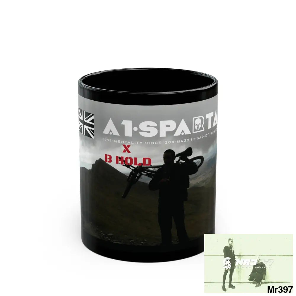 A1-Sparta Tactical SAS Roll over Death night 04/ 20X Strike B Done MT Snowdon 11oz Black Mug GB / Thailand/ Bermo