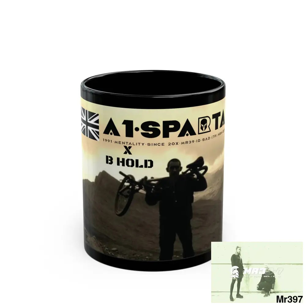 A1-Sparta Tactical SAS Roll over Death night 04/ 20X Strike B Done MT Snowdon 11oz Black Mug GB / Thailand/ Bermo