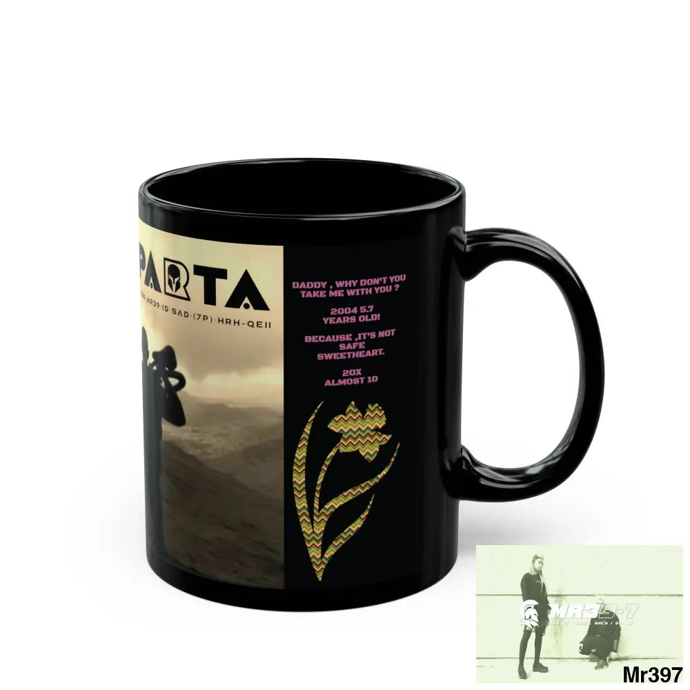 A1-Sparta Tactical SAS Roll over Death night 04/ 20X Strike B Done MT Snowdon 11oz Black Mug GB / Thailand/ Bermo